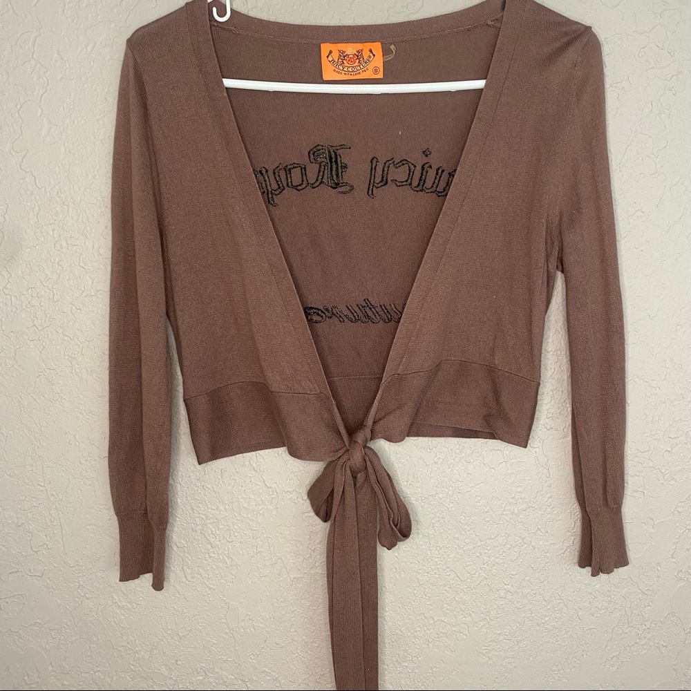 Juicy Couture Sweater With Juicy Logo On Back